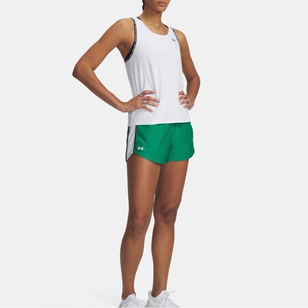 Under Armour UA Tech Play Up Shorts Women’s XS Green NWT - Picture 6 of 6